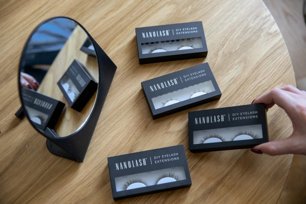 Umělé řasy na domácí prodloužení řas (DIY)